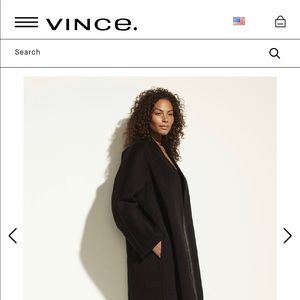 VINCE reversible coat